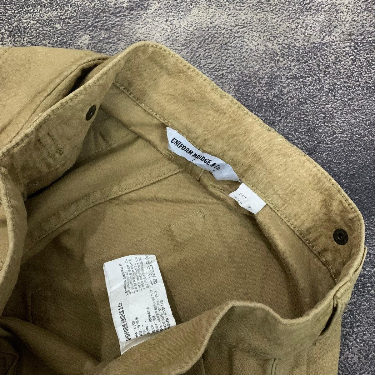 Vintage Uniform Bridge Fatigue Pants Size US 32 / EU 48 - 3 Thumbnail