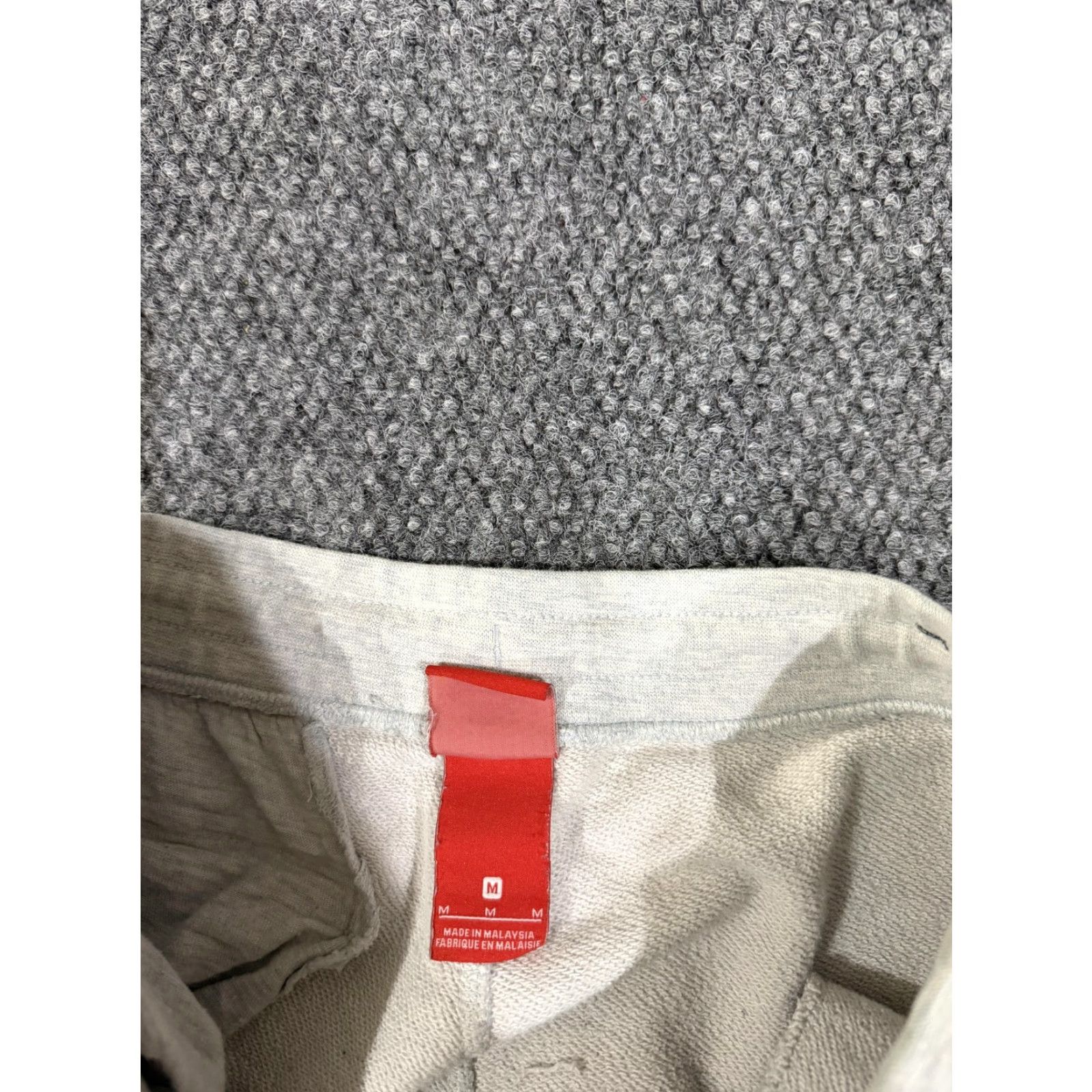 Nike Nike Sweatpants Mens M Gray Fleece Joggers Swoosh Logo Athletic Pants Size US 31 - 6 Thumbnail