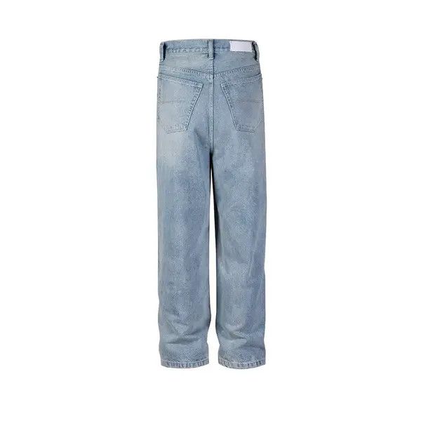 Japanese Brand Wakiko x Junko Washed Blue Baggy Jeans Pants Oversized y2k Size US 34 / EU 50 - 5 Thumbnail