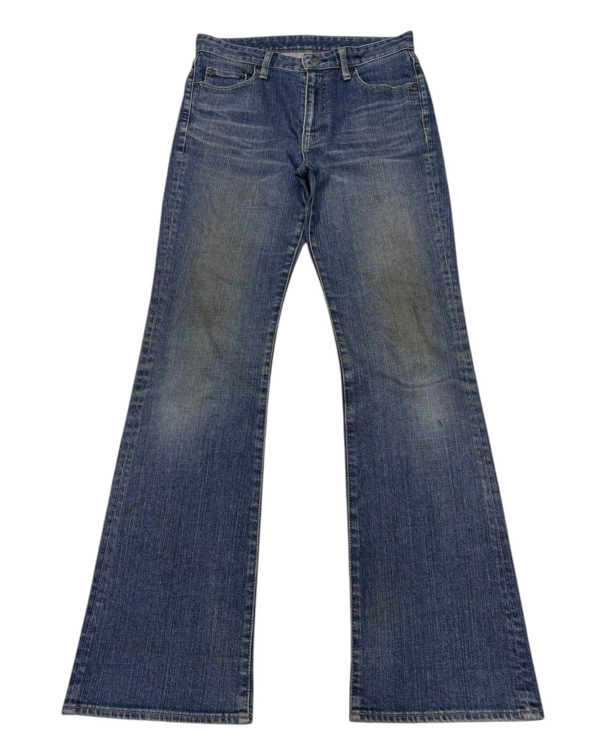 Undercover × Uniqlo Flare Jeans DistressDenim Uniqlo Jeans Bootcut Jeans Size US 28 / EU 44 - 1 Thumbnail