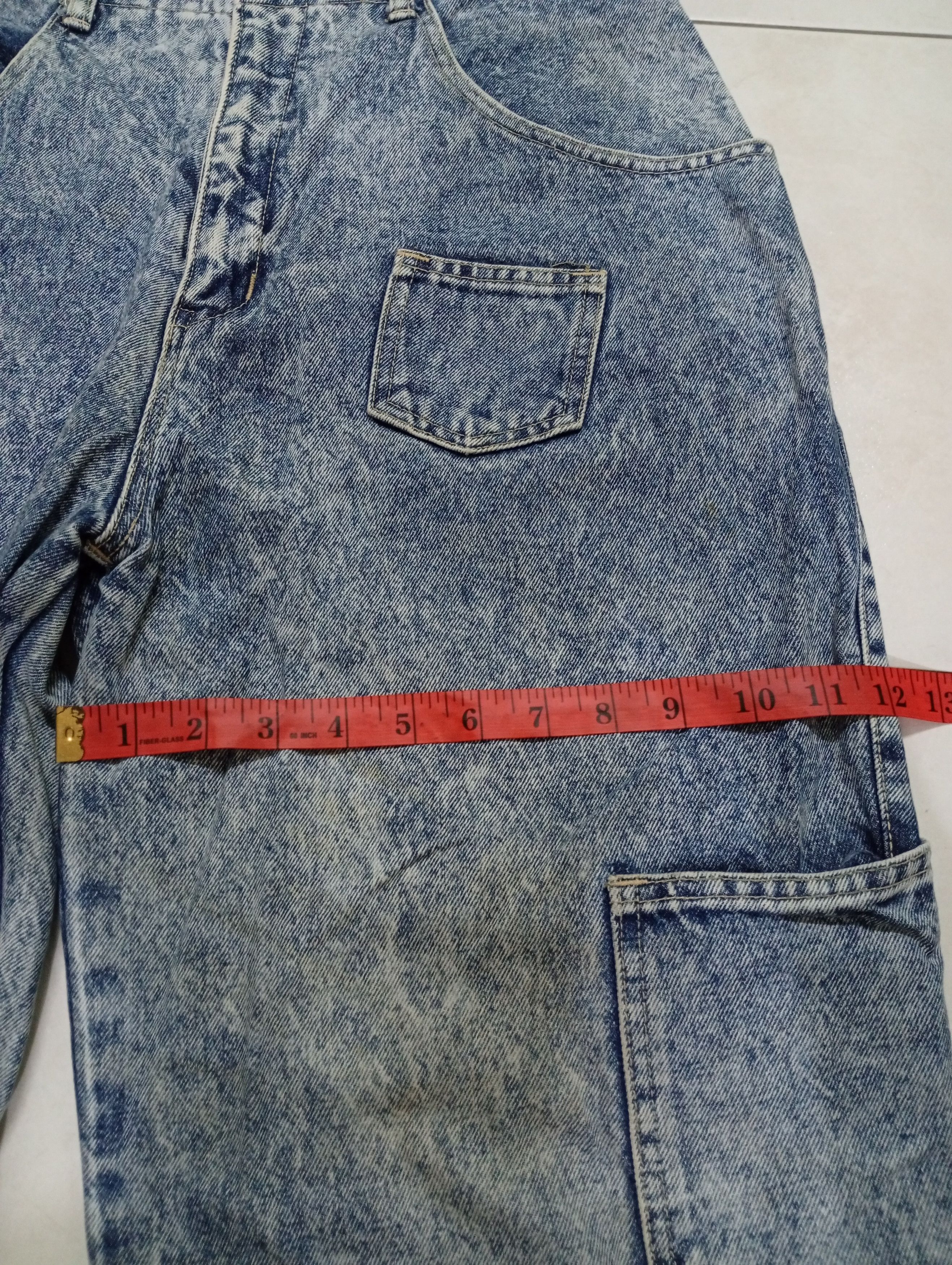 Japanese Brand Vintage jeans acid wash X japan brand Size US 30 / EU 46 - 7 Thumbnail