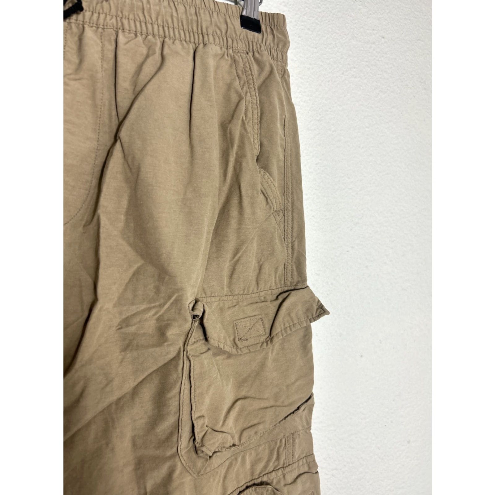 Vintage Aéropostale Mens Medium Active Utility Cargo Pants Pull On Beige 32x31 Size US 31 - 6 Thumbnail