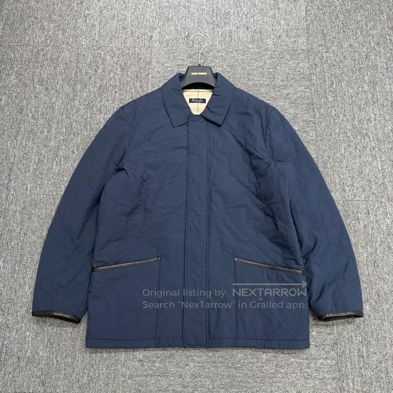 Loro Piana Loro Piana Diamond pattern cotton coat Size US L / EU 52-54 / 3 - 1 Thumbnail