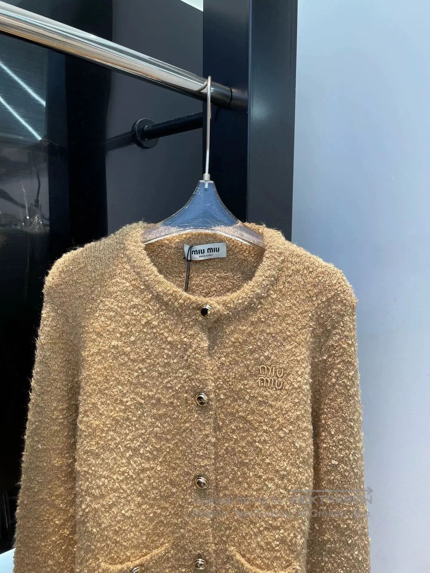 Miu Miu miumiu new knitted cardigan outerwear. Size US M / EU 48-50 / 2 - 2 Thumbnail