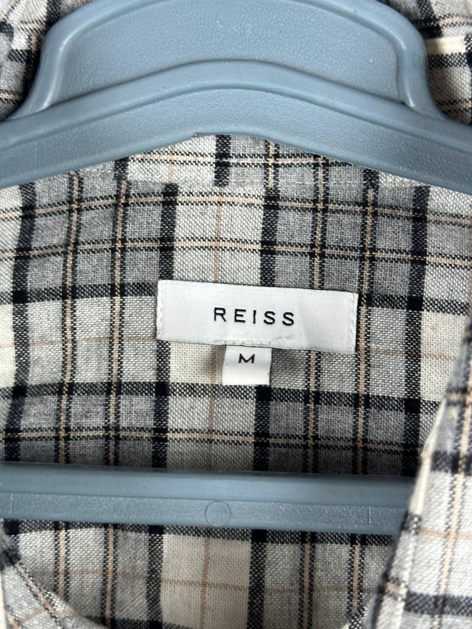 Reiss Reiss Plaid Pocket Shirt White Clean Fit Streetwear Size US M / EU 48-50 / 2 - 5 Thumbnail