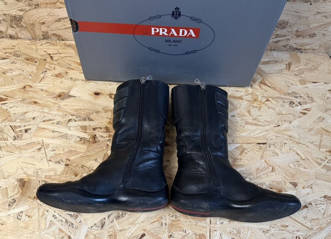 Prada Prada boots 30 IT unisex kids Size US 5 / EU 37 - 7 Thumbnail