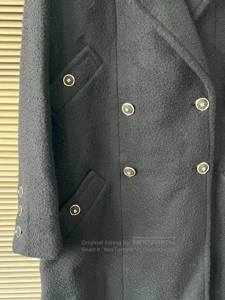 Chanel Chanel Comb Street Series Black Woollen Mixed Cashmere Coa Size XS / US 0-2 / IT 36-38 - 5 Thumbnail