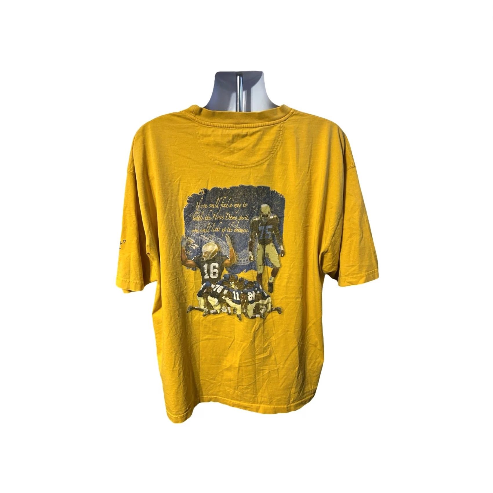 ESPIRIT Nike Shirt Vintage Football 2005 - Men's, 2XL, Yellow - Vintage Shirt Size US XXL / EU 58 / 5 - 5 Thumbnail