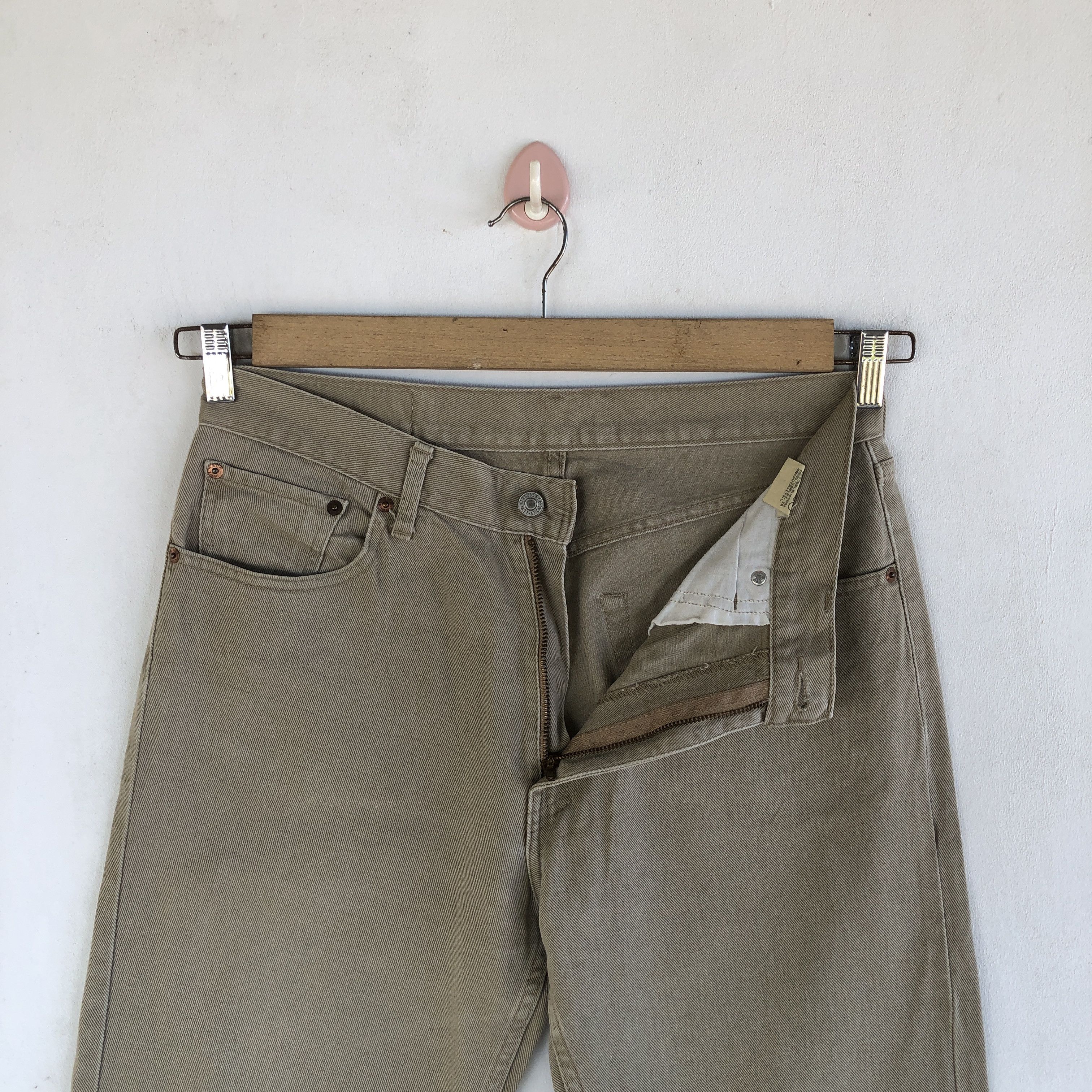 Levi's Vintage Y2K Dirty Levis Brown Jeans Levi's 533 Denim Size US 30 / EU 46 - 6 Thumbnail