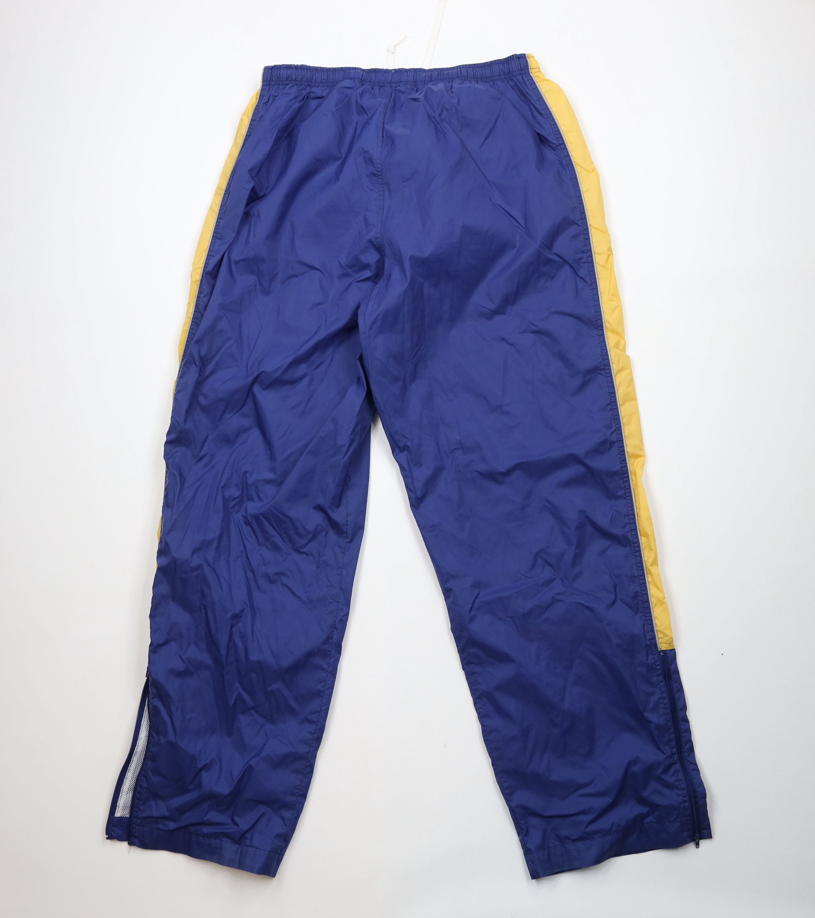 Nike × Vintage Vintage 90s Nike Swoosh Lined Wide Leg Windbreaker Pants Size US 40 / EU 56 - 12 Thumbnail