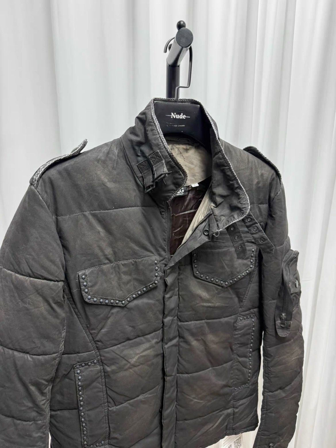 Dolce & Gabbana Dolce & Gabbana Dolce & Gabbana rivet Puffer Jacket-2506 Size US L / EU 52-54 / 3 - 7 Thumbnail