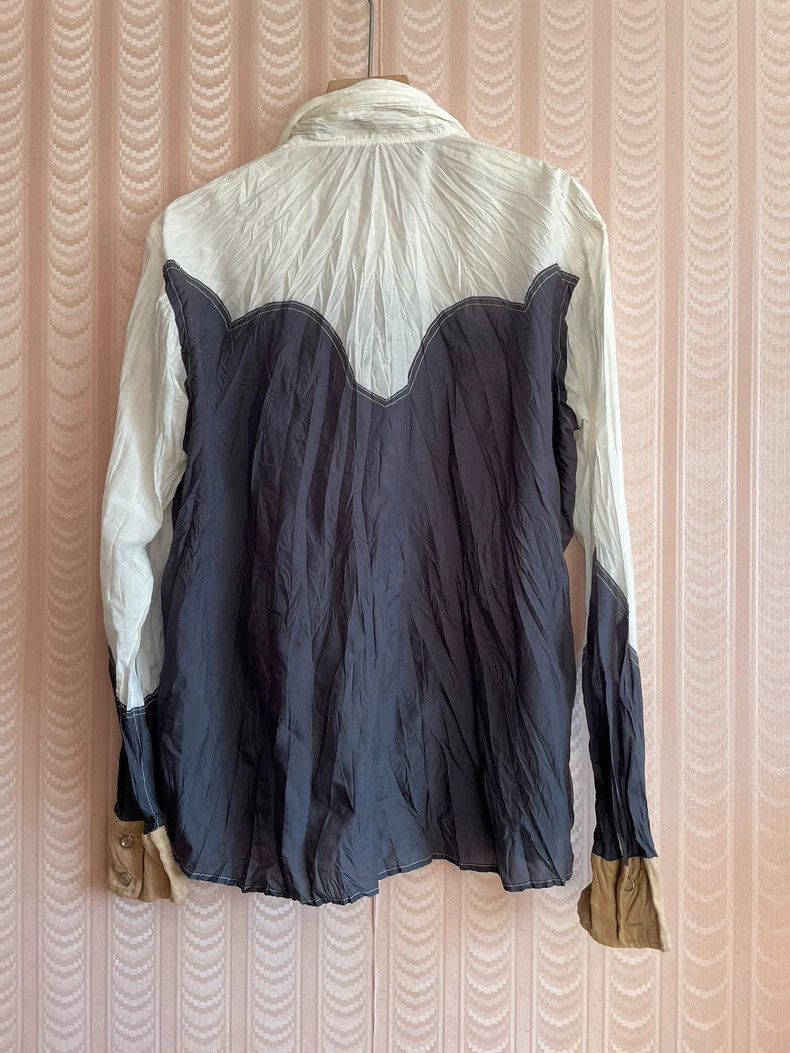 Issey Miyake issey miyake size:2 Pleated multicolored shirt 2505-Nextar Size XXS / US 00 / IT 34 - 4 Thumbnail