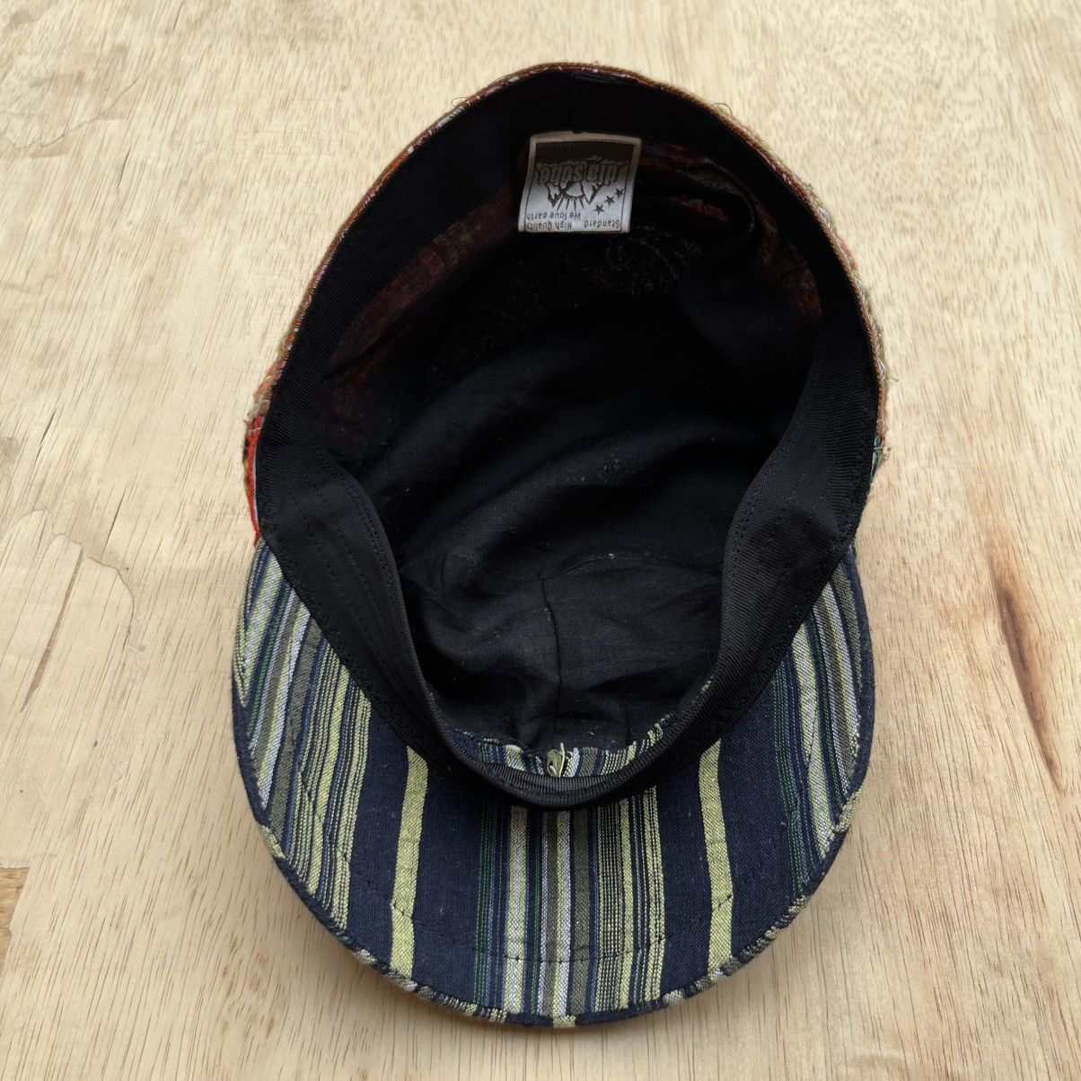 Japanese Brand DIA SOBE PAISLEY PATCWORK VINTAGE PATROL CAP Size ONE SIZE - 5 Thumbnail