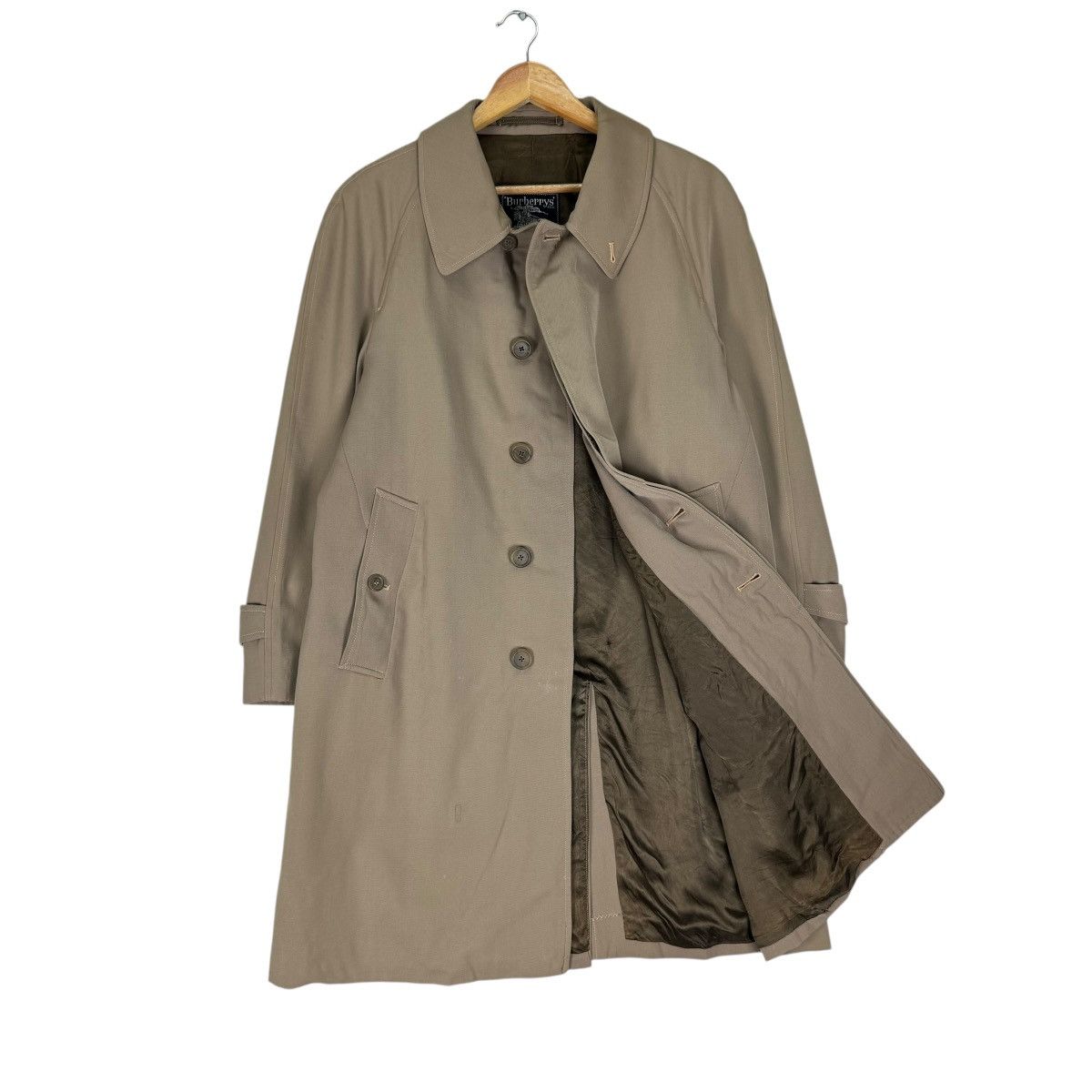 Burberry × Burberry Prorsum × Vintage ☀️BURBERRYS ENGLAND SPECIAL BURELLA OVERCOAT JACKET Size US M / EU 48-50 / 2 - 1 Thumbnail