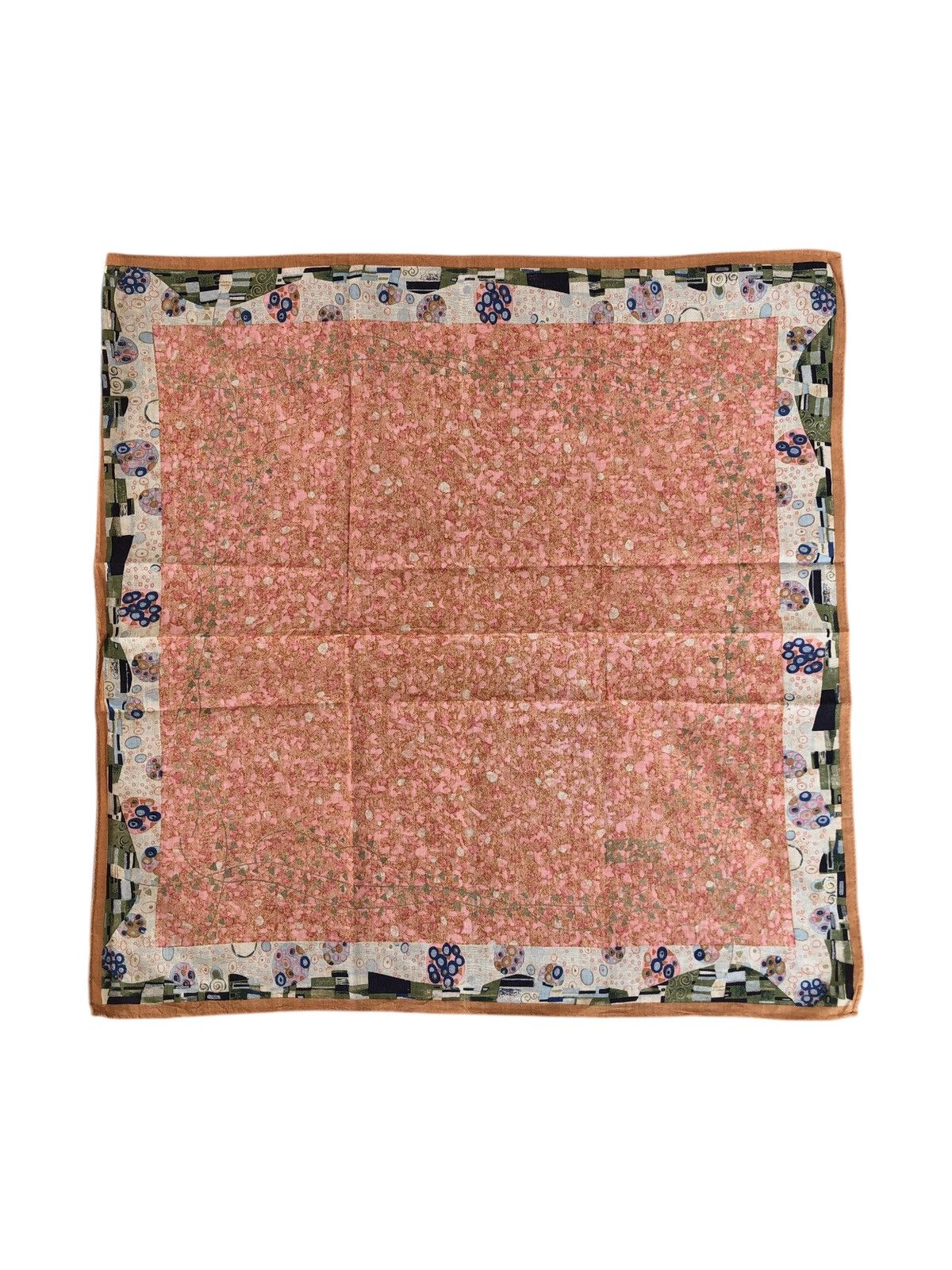 Designer Vintage Artwork Gustav Klimt Handkerchief Neckerchief Size ONE SIZE - 1 Thumbnail
