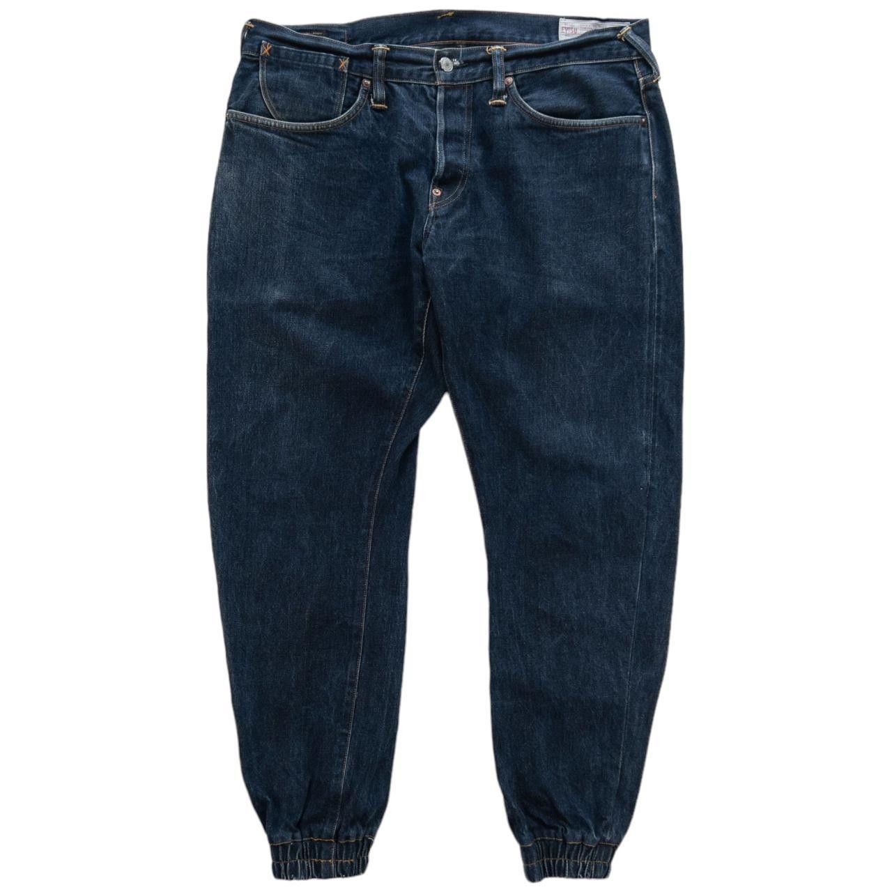 Evisu Vintage Evisu Double Gull Elasticated Cuff Jeans Size W34 Size US 34 / EU 50 - 2 Thumbnail