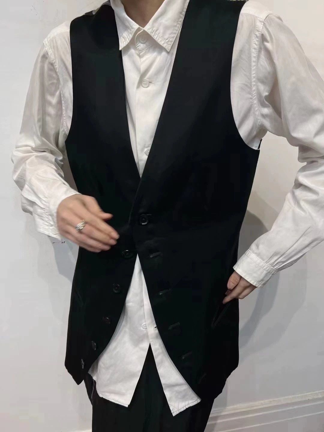 Yohji Yamamoto Yohji Floral Vest Ultra Rare Sz3 Bust 90, slight var L75 Size L / US 10 / IT 46 - 3 Thumbnail