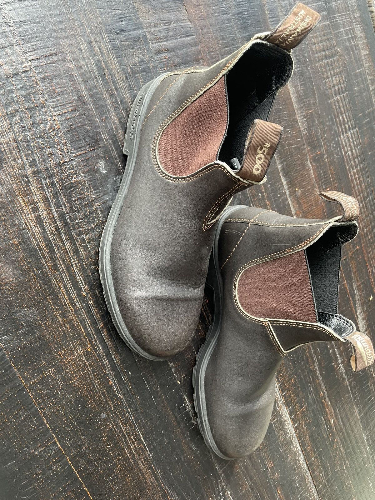 Blundstone #500 Chelsea Boots - Stout Brown Size US 9.5 / EU 42-43 - 4 Thumbnail