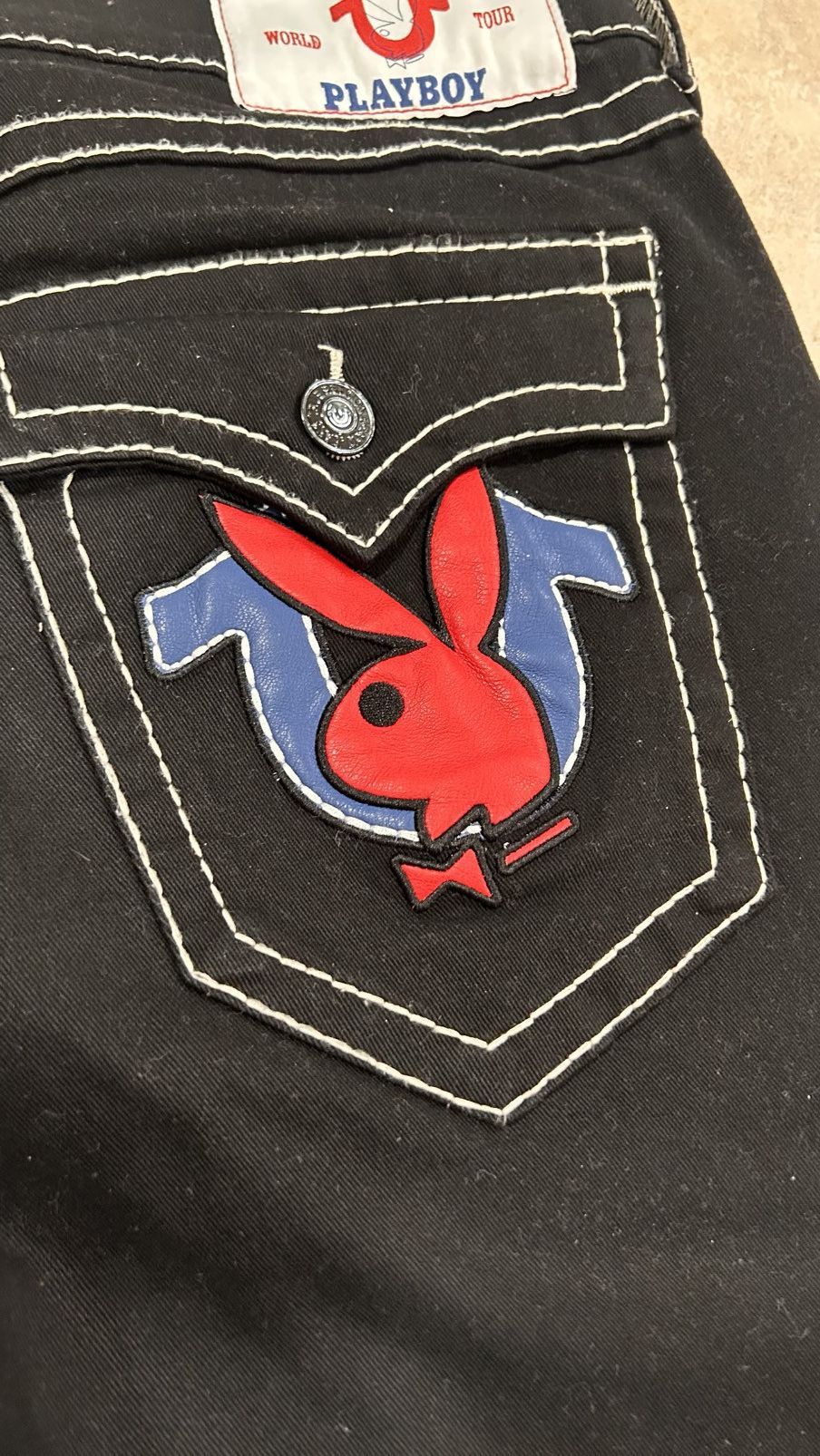 Playboy × True Religion True religion x playboy jeans Size US 36 / EU 52 - 1 Thumbnail