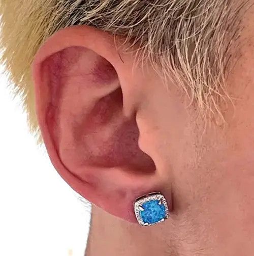 Japanese Brand Punk Diamond Earrings Size ONE SIZE - 2 Thumbnail