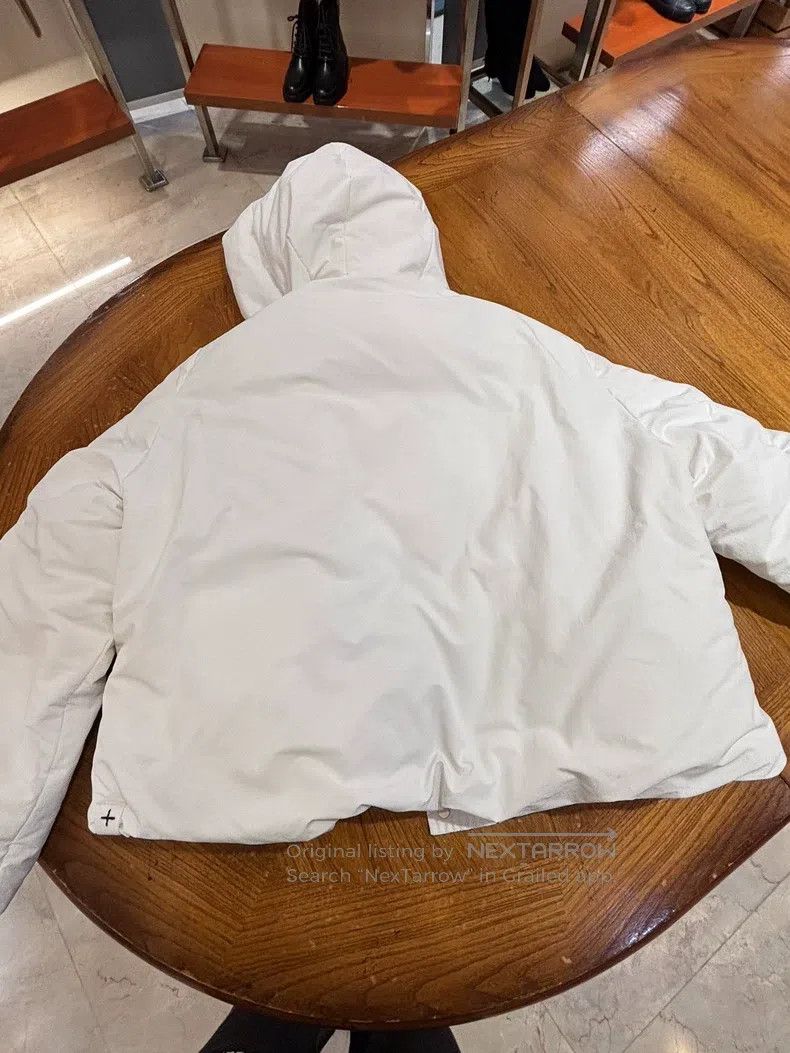 Jil Sander Jil Sander White hooded down jacket Size S / US 4 / IT 40 - 6 Thumbnail