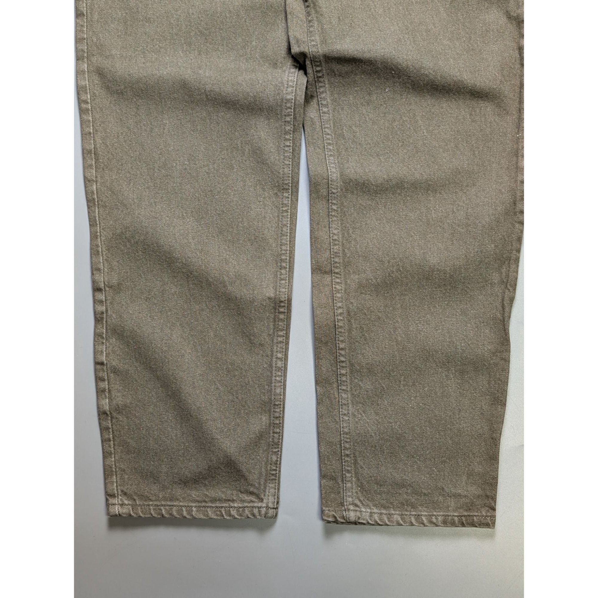 Levi's Levi's 550 Made In USA Orange Tab Green Jeans Pants (Y1071) Size US 36 / EU 52 - 2 Thumbnail