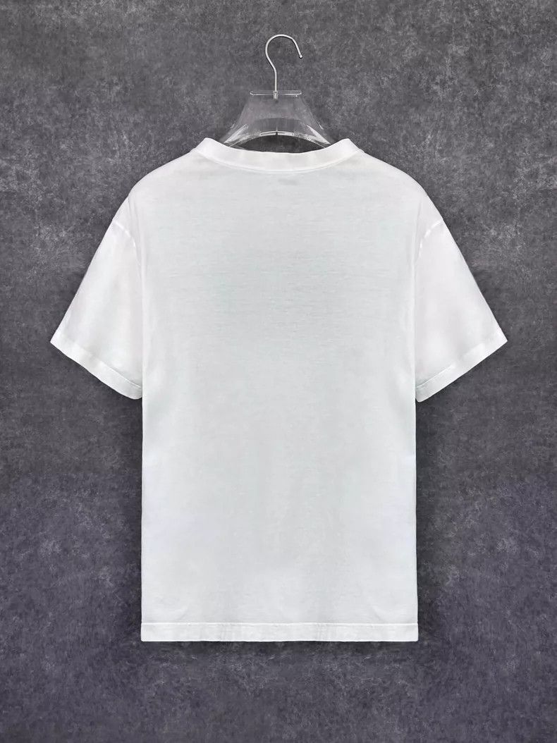 Dior Dior Dior White Casual Short Sleeve T-Shirt-2507 Size US L / EU 52-54 / 3 - 2 Thumbnail
