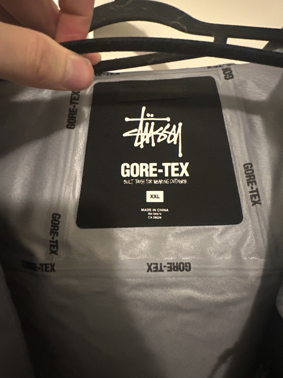 Goretex × Stussy Stussy Goretex Guide Shell Jacket Size US XXL / EU 58 / 5 - 4 Thumbnail