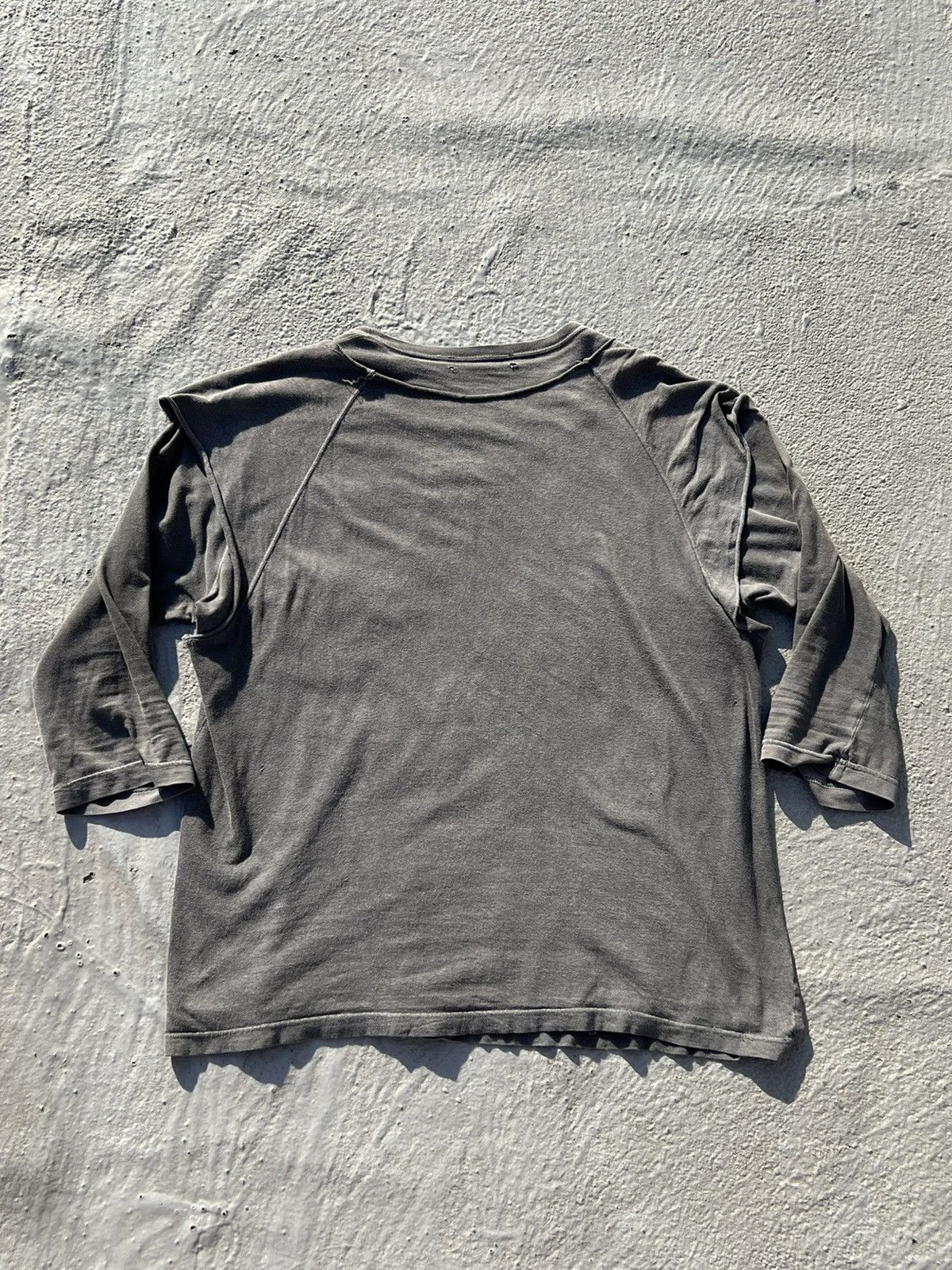 Undercover SS14 Undercover ‘In My Hole’ Double Layer 3/4 Shirt Size US M / EU 48-50 / 2 - 2 Thumbnail