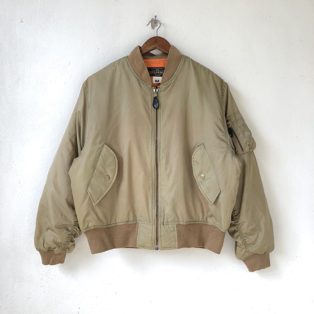 Japanese Brand RELIABLE Japan Reversible MA-1 Bomber Jacket Size US S / EU 44-46 / 1 - 1 Thumbnail