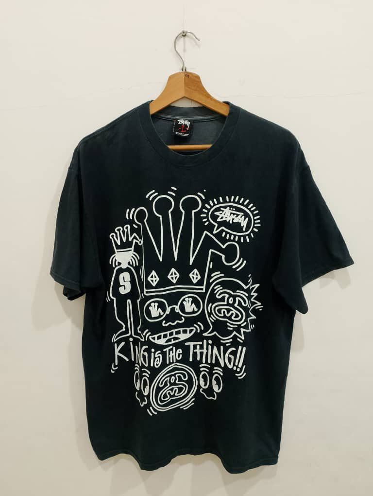 Stussy Vintage Stussy x Keith Haring Size US L / EU 52-54 / 3 - 1 Thumbnail