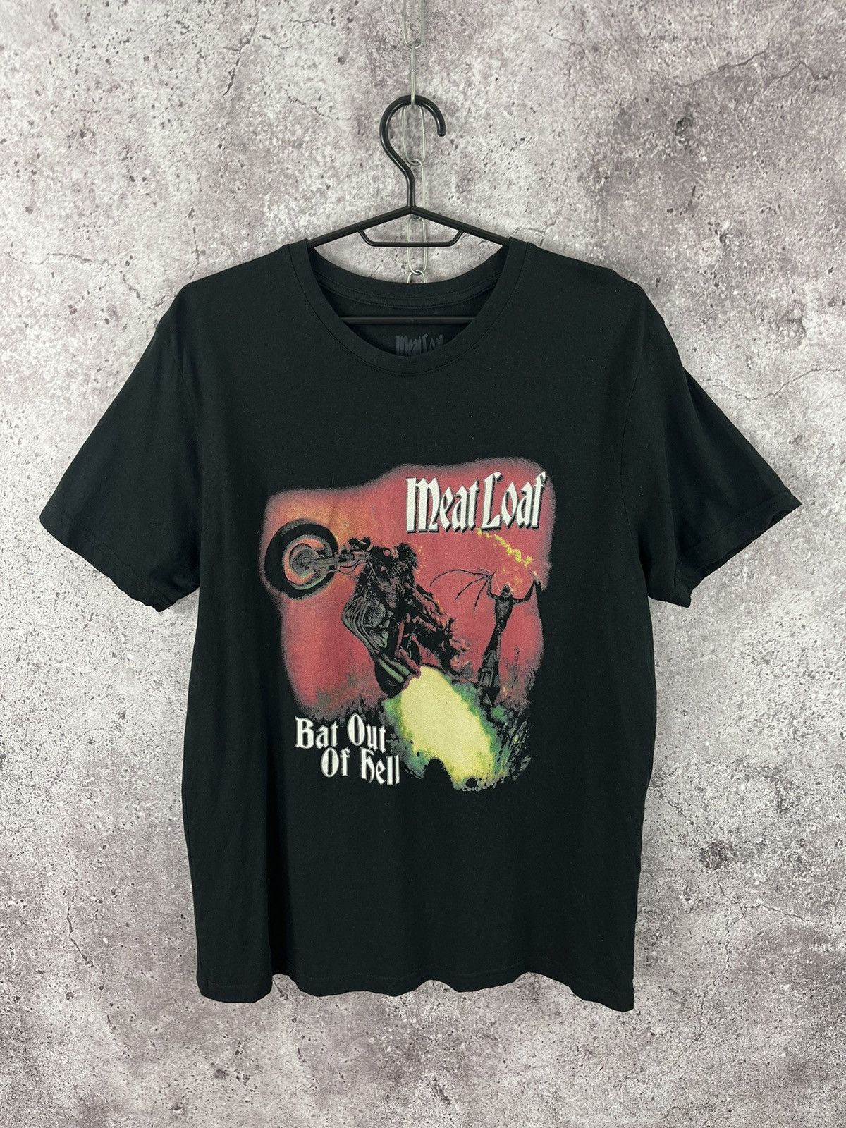 Band Tees × Vintage Meal Loaf Bet Out Of Hell Tee Big Logo Black Size L Size US L / EU 52-54 / 3 - 1 Thumbnail
