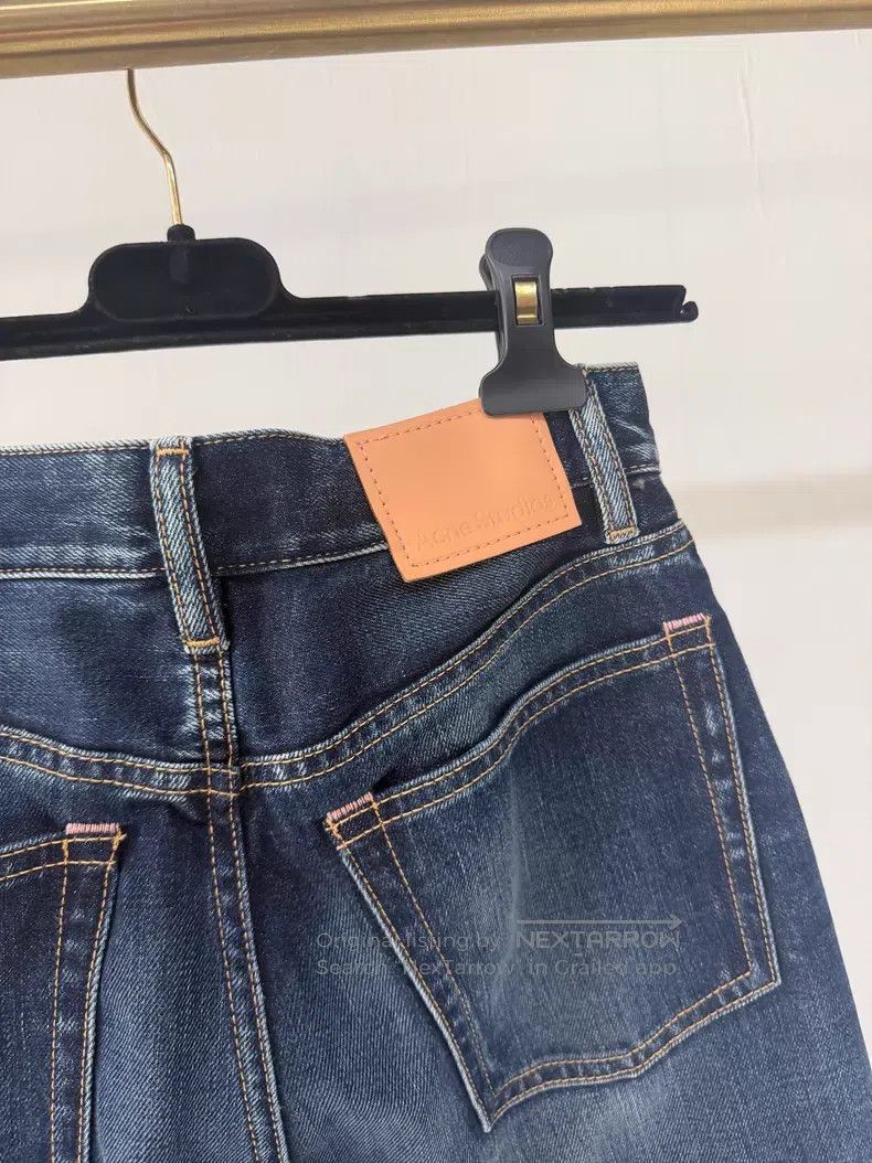Acne Studios Acne Studios 2021 Washed Water Ripple Straight Leg Jeans Size 42" / US 20 - 5 Thumbnail