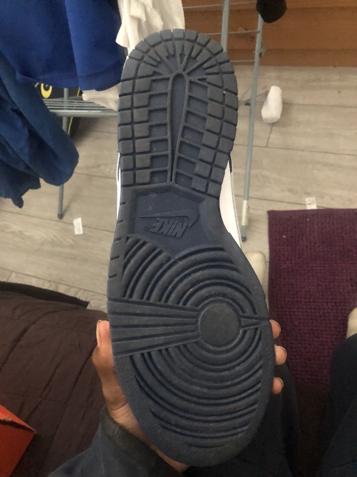 Nike royal navy dunks Size US 9 / EU 42 - 7 Thumbnail