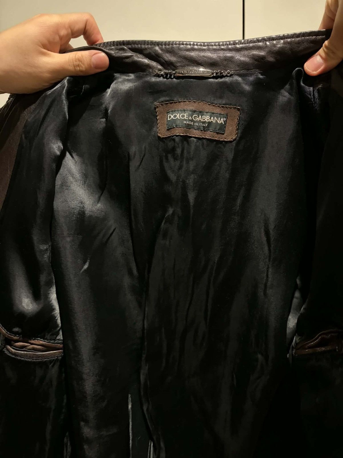Dolce & Gabbana Dolce & Gabbana lambskin jacket Size US M / EU 48-50 / 2 - 5 Thumbnail