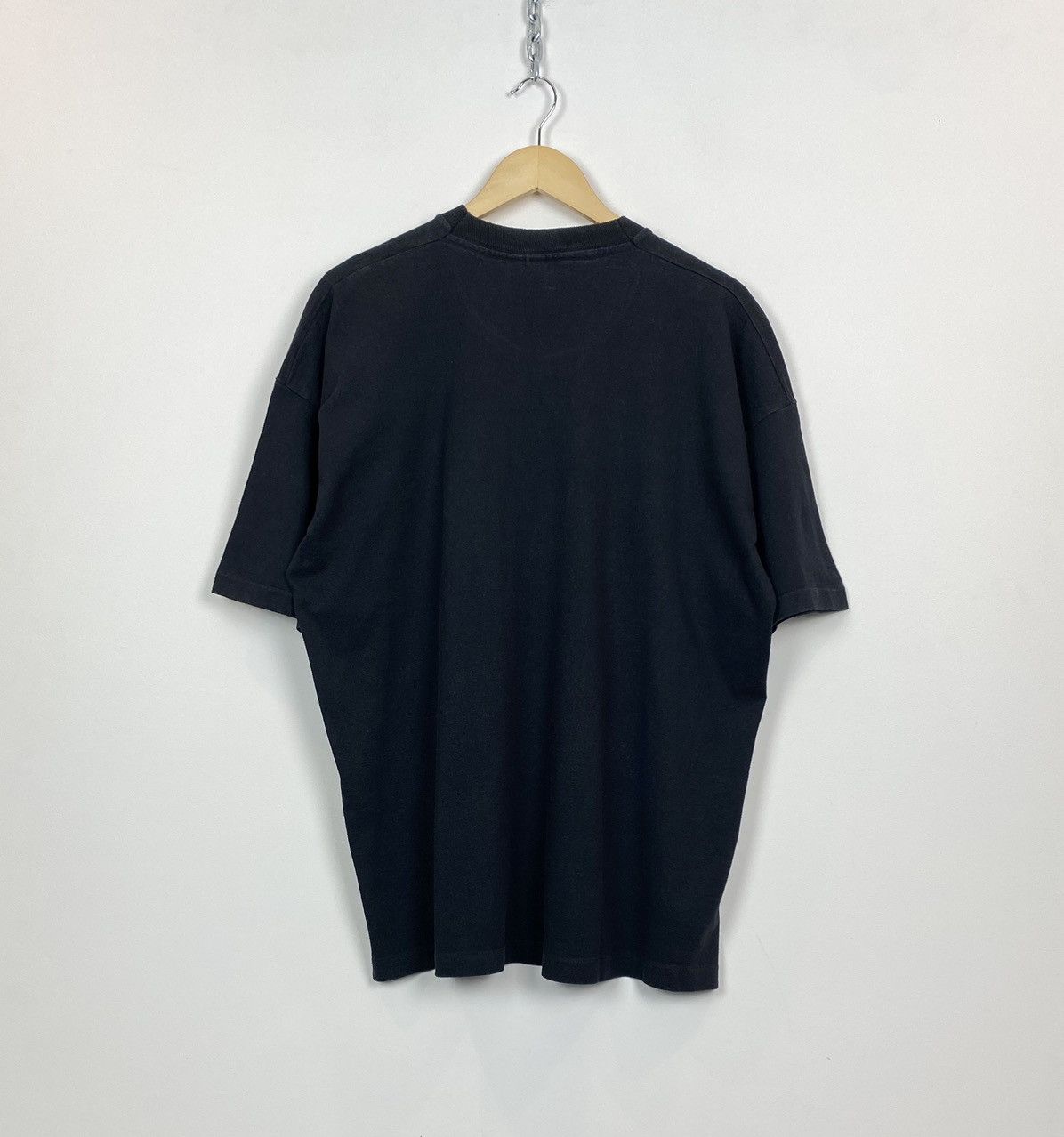 Nike Hype Vintage Nike Swoosh Graphic Heavy Cotton T-Shirt Black Size US XL / EU 56 / 4 - 6 Thumbnail