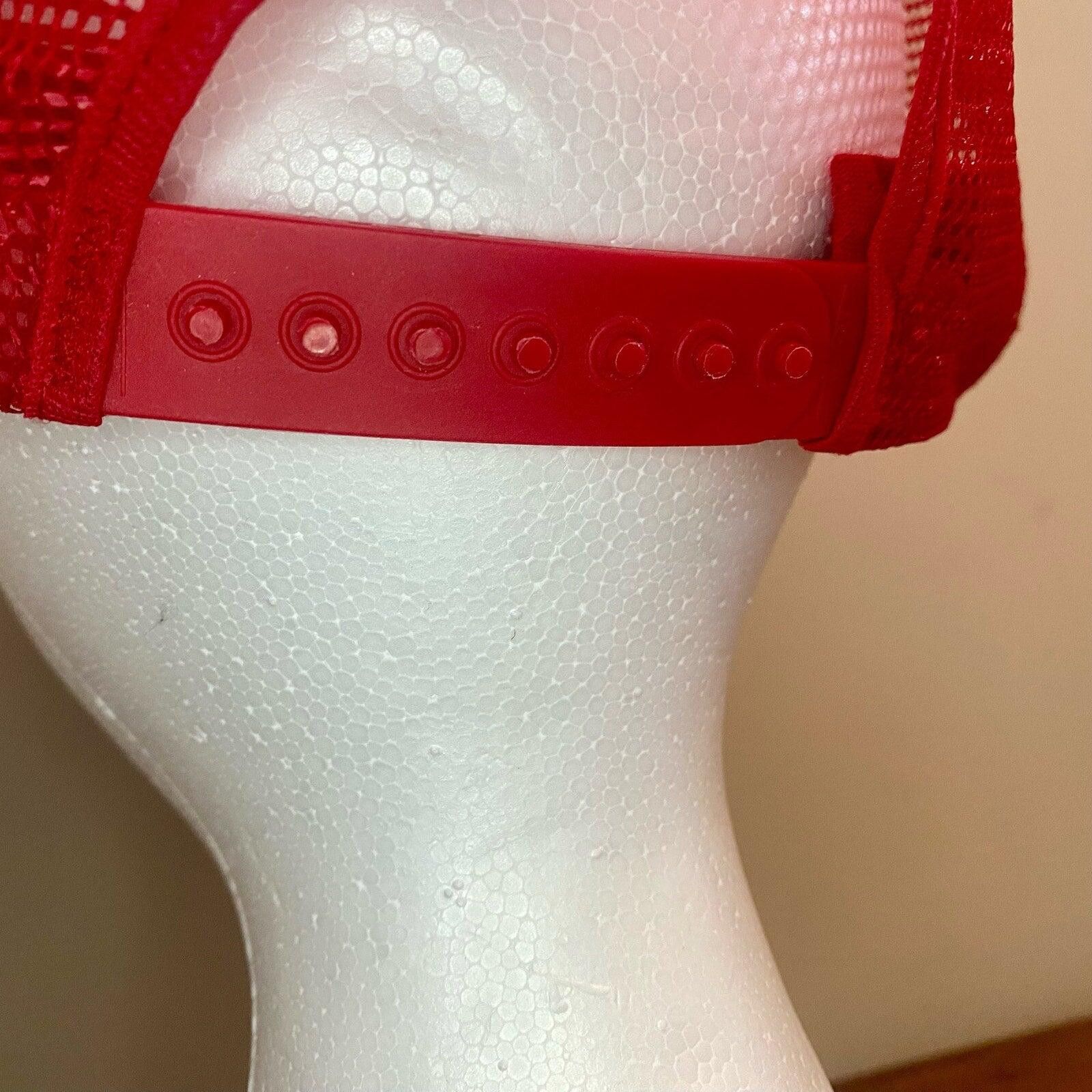 Vintage Cryovac Vintage Red Trucker Hat Cap Mens Unisex One Size Size ONE SIZE - 9 Thumbnail
