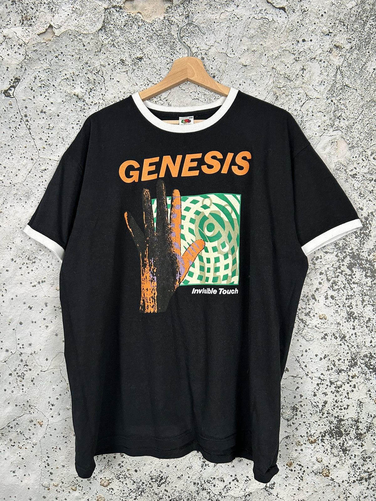 Band Tees Vintage Genesis Invisible Touch Tour Tee Rock Band Tee Rare Size US XL / EU 56 / 4 - 1 Thumbnail