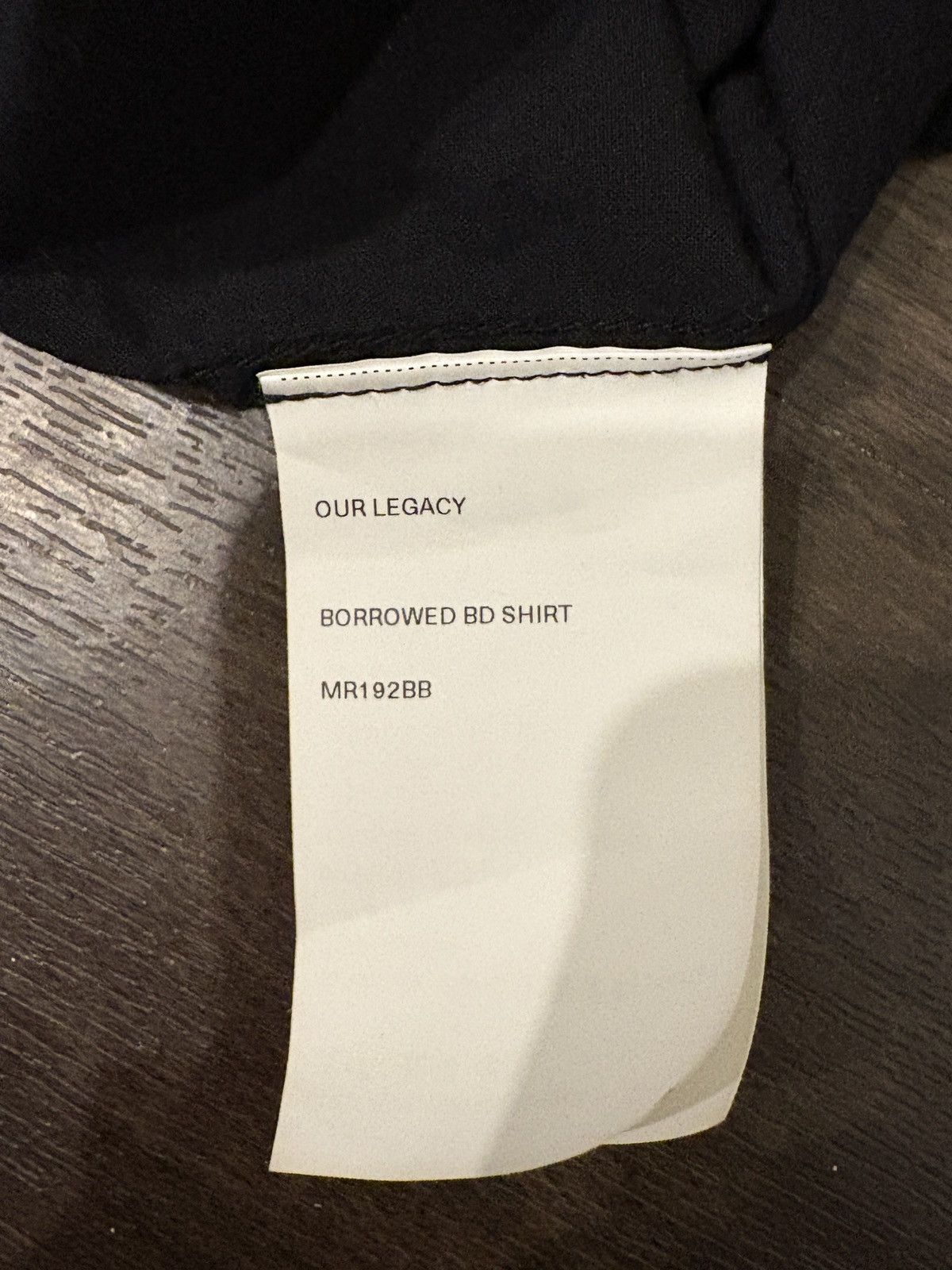 Our Legacy Borrowed BD Shirt Size US M / EU 48-50 / 2 - 5 Thumbnail