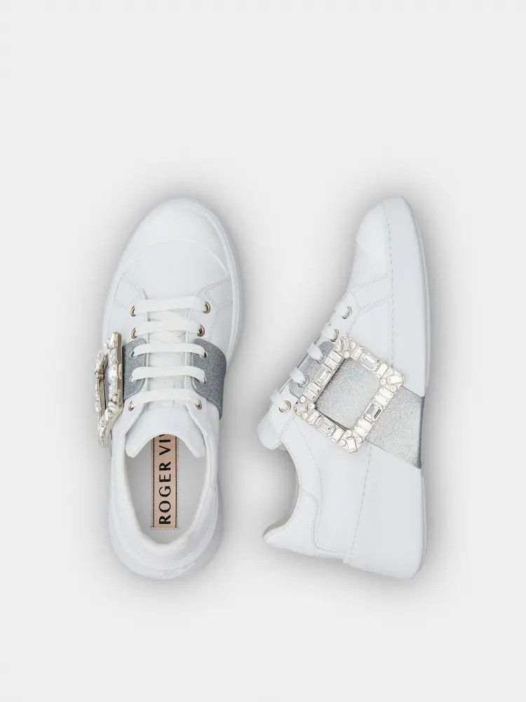 Roger Vivier o1s22i1n0325 Low-Top Sneakers in White Size US 11 / IT 41 - 4 Thumbnail