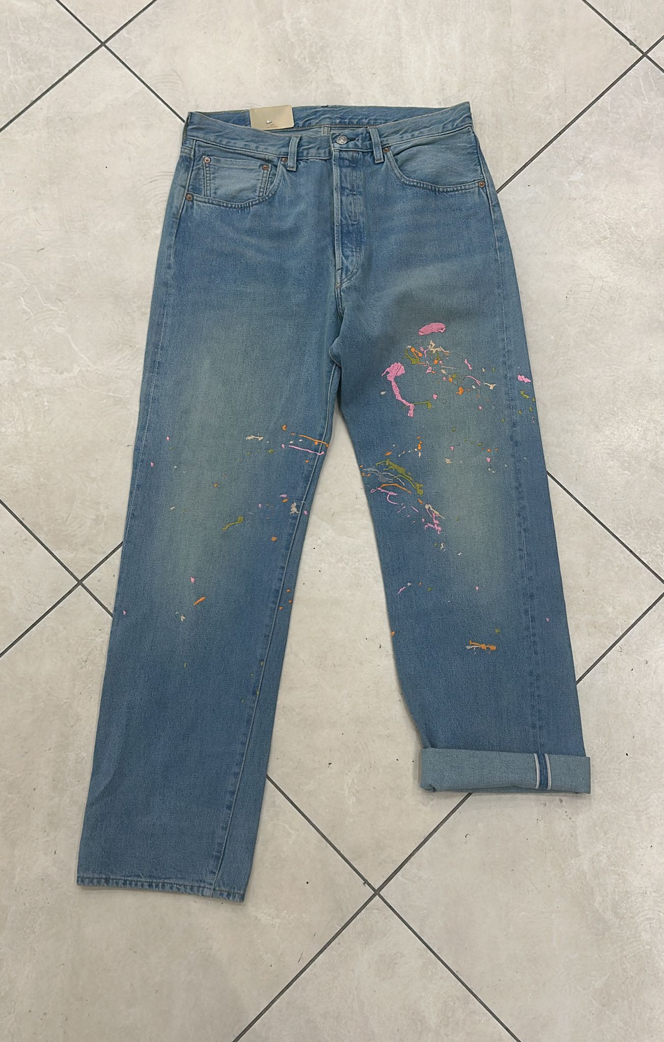 Levi's Vintage Clothing LVC Levi's Vintage Clothing 1955 501XX BigE Selvedge Jeans Size US 33 - 1 Thumbnail