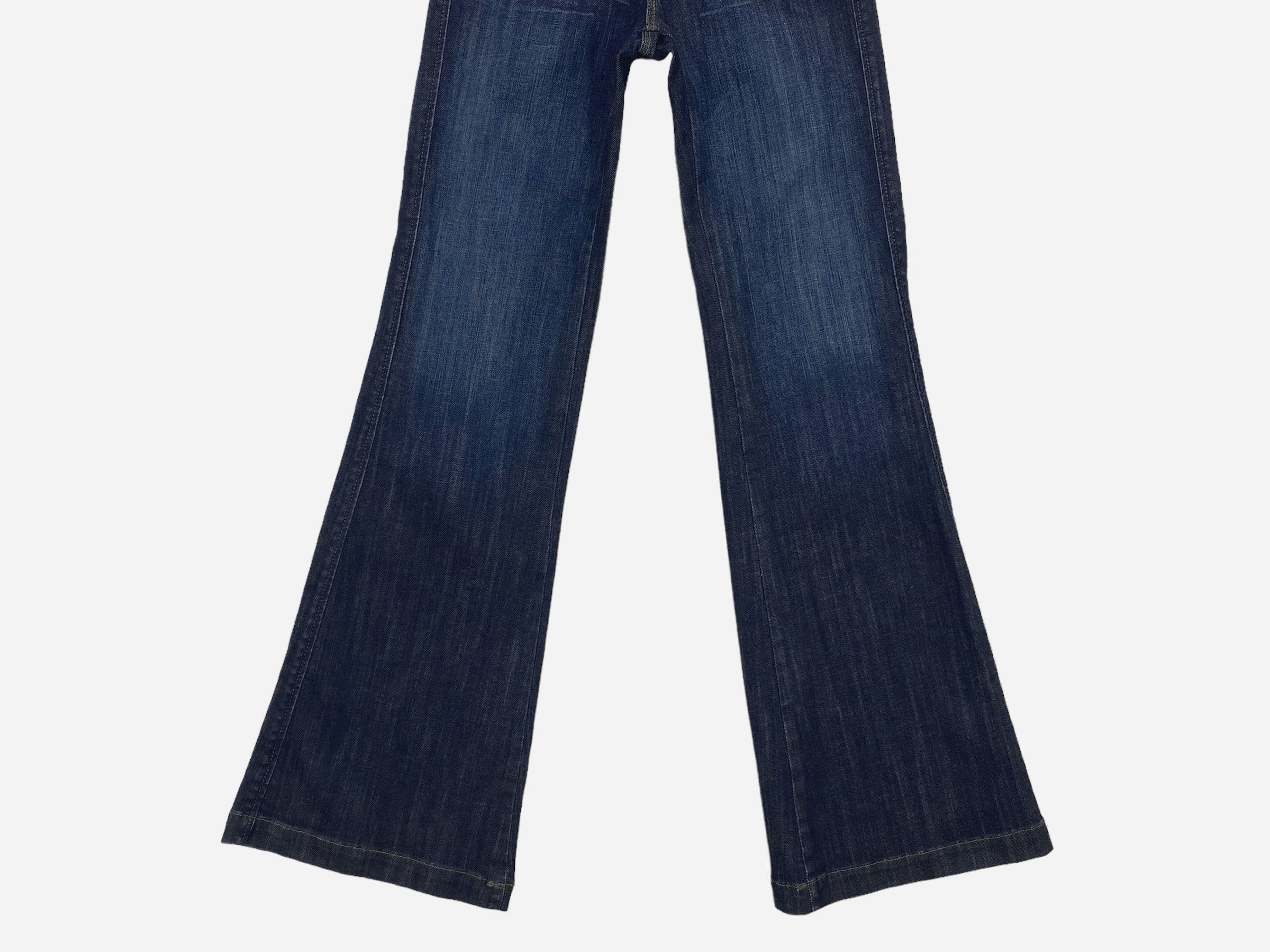 Japanese Brand Brappers Flare Denim Jeans Distressed Bootcut Jeans Size 26" / US 2 / IT 38 - 4 Thumbnail