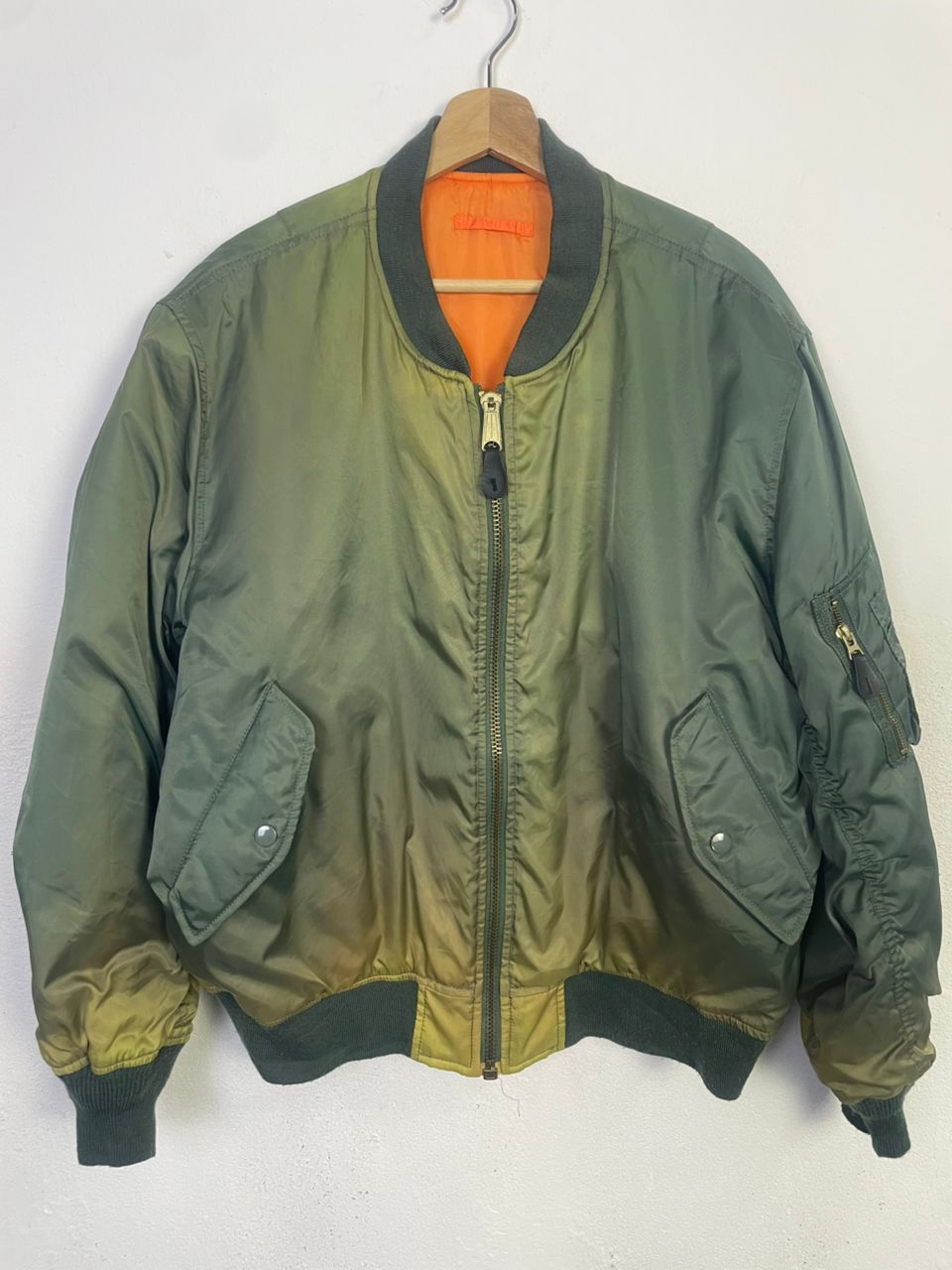 Designer Vintage Jacket Flyers Man Intermediate MA-1 Size US XL / EU 56 / 4 - 1 Thumbnail