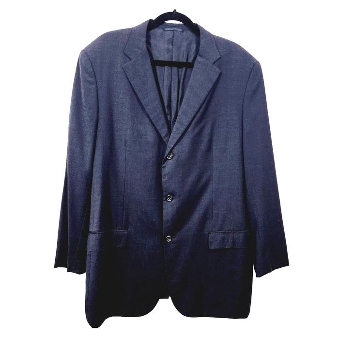 Dark navy suit jacket