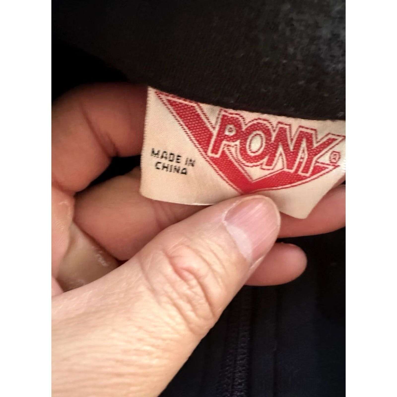 PONY VINTAGE Pony Brand Sweatshirt Full Zip Mens XL Black Red Blue Gray 80s 90s Knit Logo Cotton Blend Long Sleeve | Sweatshirt | Men Size US XL / EU 56 / 4 - 5 Thumbnail