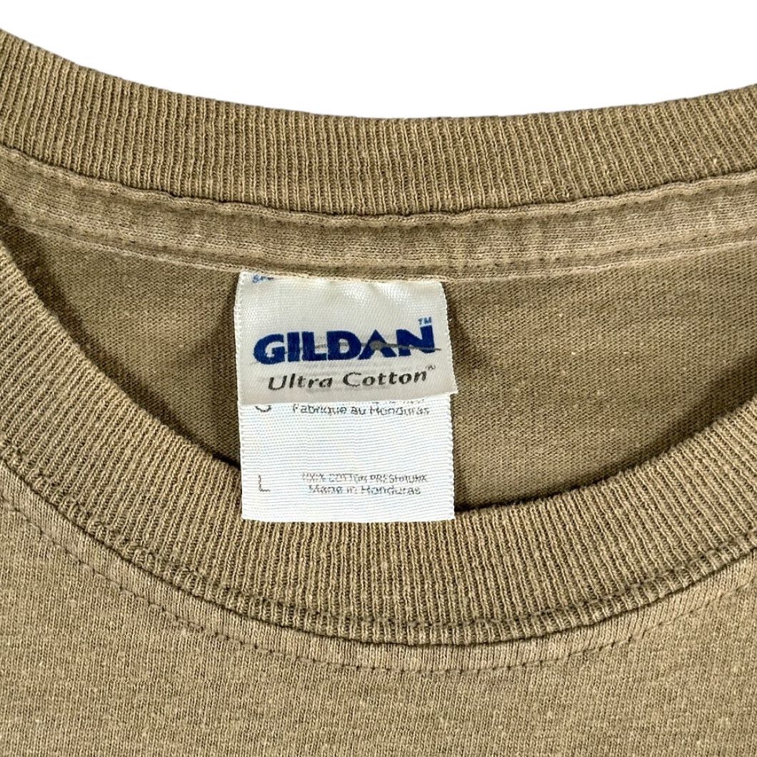 Gildan Motorcycle Shirt Adult LARGE Green Las Vegas Races Mid America Antique Auctions Mens T-Shirt Crew Neck Long Sleeve Cotton Size US L / EU 52-54 / 3 - 6 Thumbnail