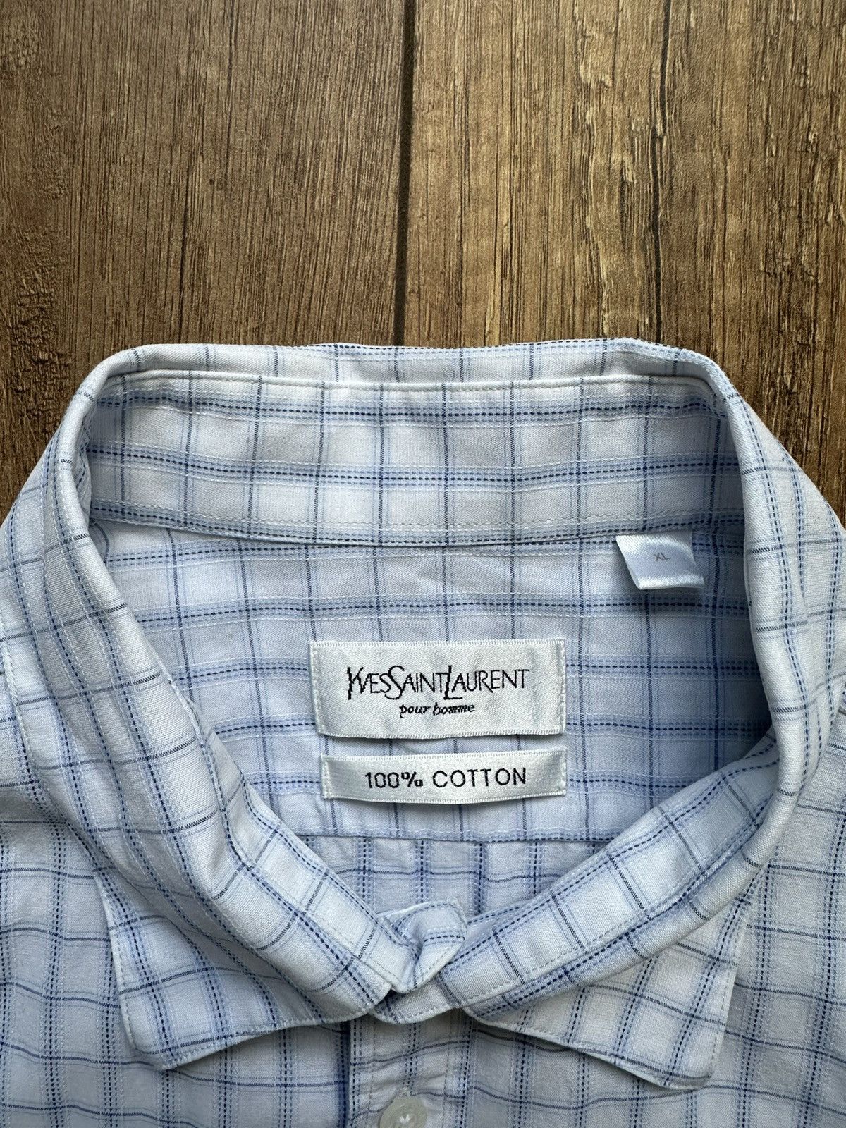 Vintage × Yves Saint Laurent Shirts Yves Saint Laurent size XL Size US XL / EU 56 / 4 - 3 Thumbnail