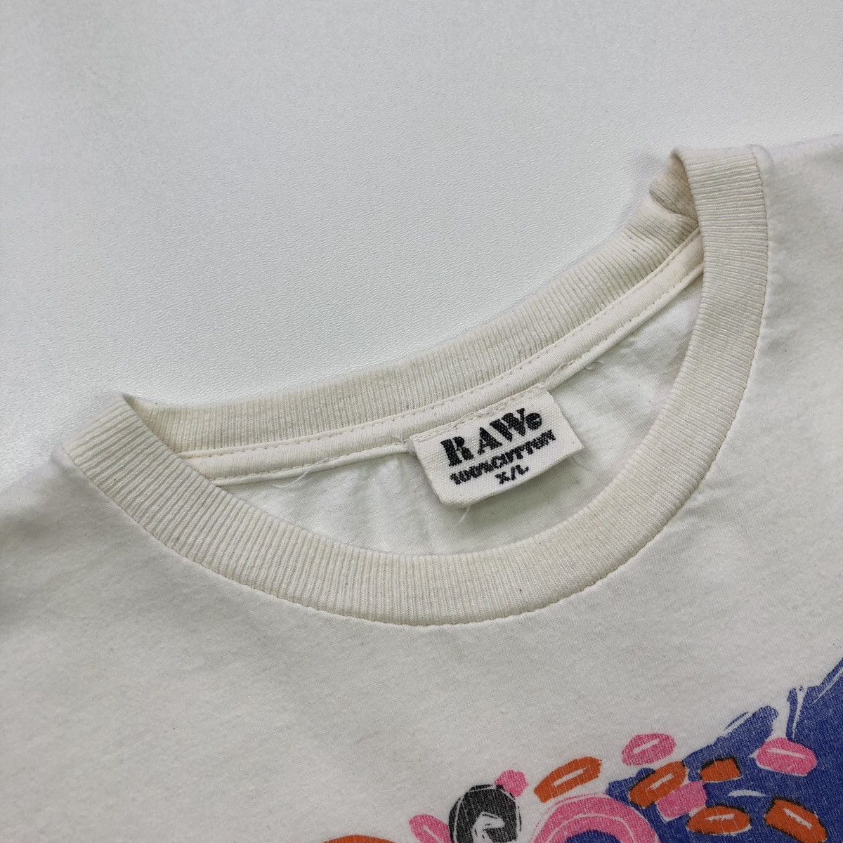 Vintage RAW GreenPeace 90’s Ban The Burn Printed Vintage T-Shirt Size US XL / EU 56 / 4 - 8 Thumbnail
