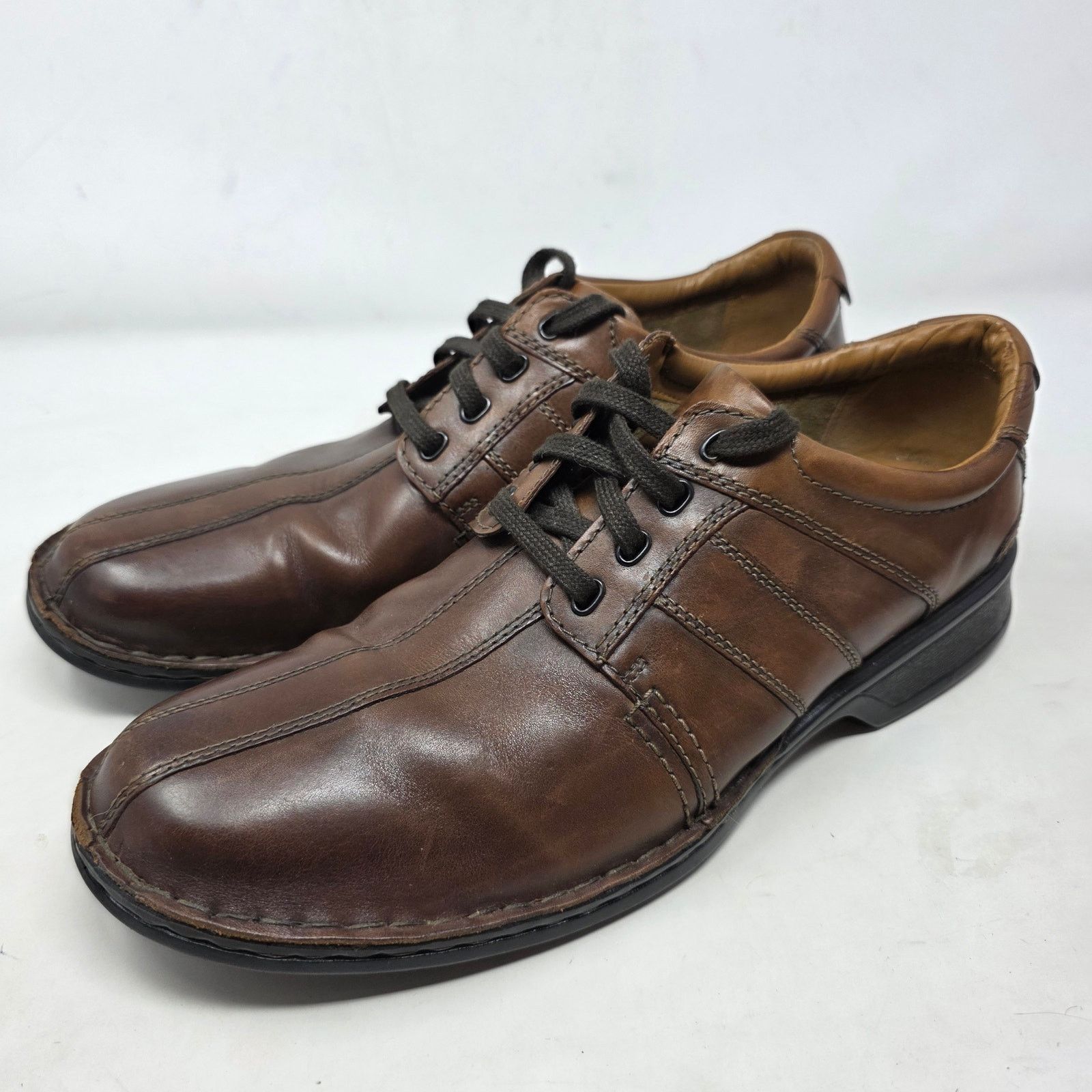 Clarks Clarks Mens Leather Sneakers Casual Dress Size 11.5 