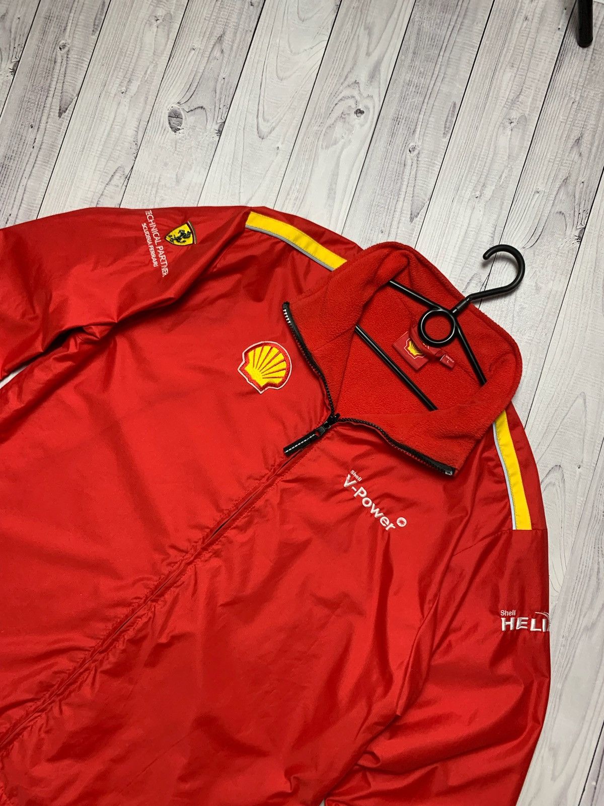 Vintage Ferrari shell racing jacket Size L Size US L / EU 52-54 / 3 - 3 Thumbnail